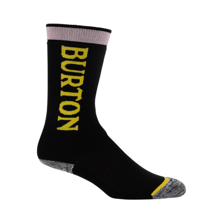 Burton Burton Kids' Weekend Midweight Socks 2-Pack Powder Blush