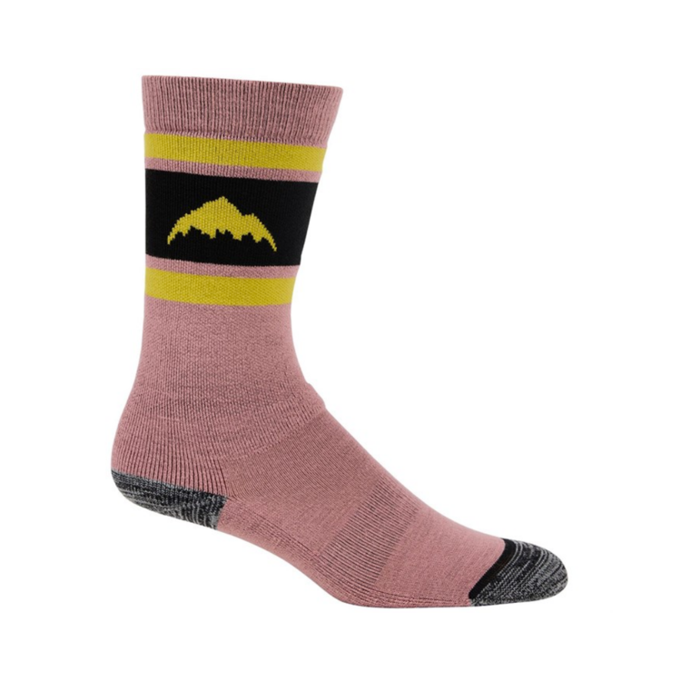 Burton Burton Kids' Weekend Midweight Socks 2-Pack Powder Blush