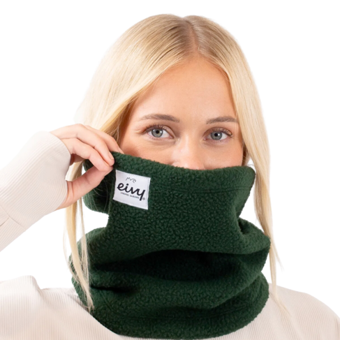 EIVY Eivy Adjustable Sherpa Neckwarmer Forest Green