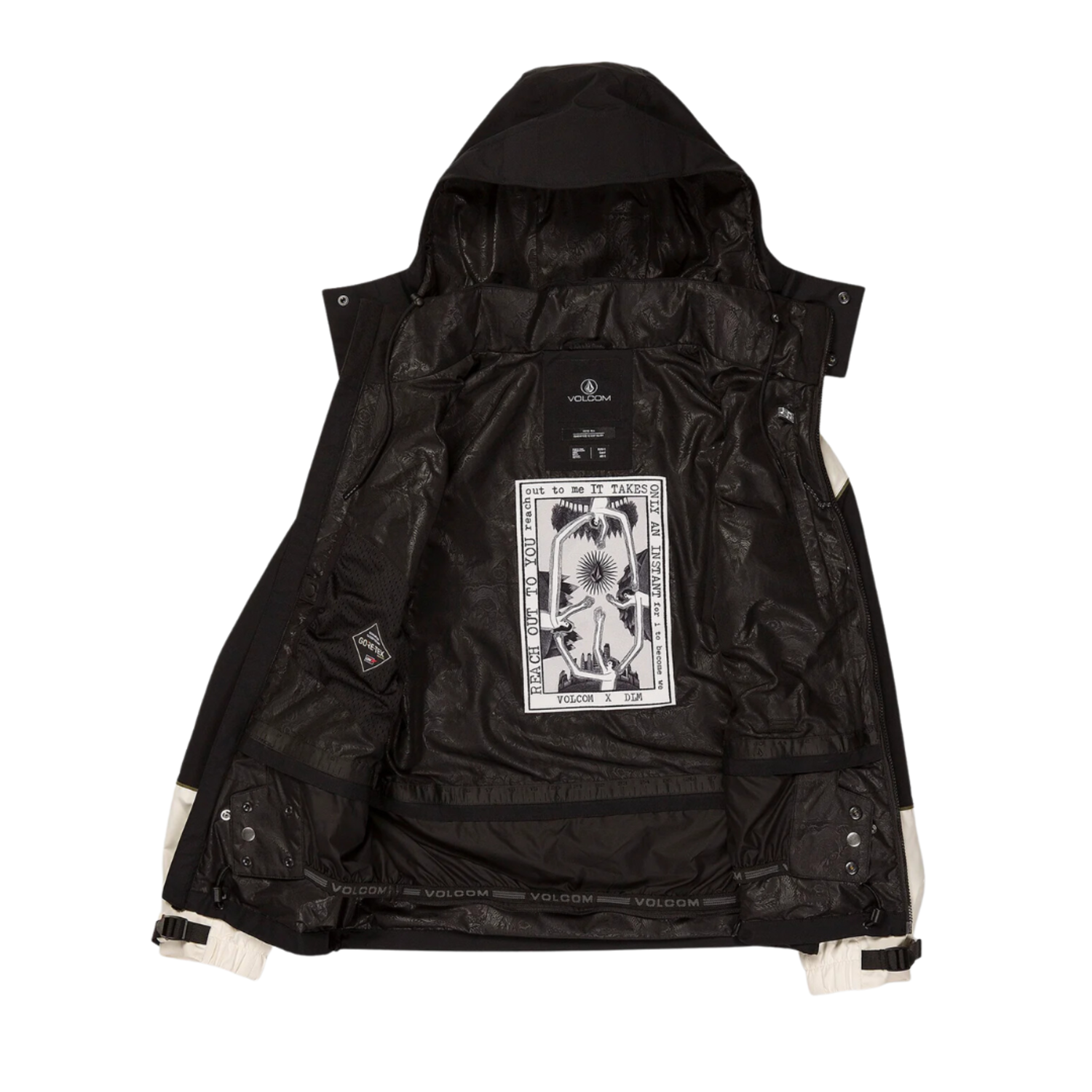 Volcom MELANCON GORE-TEX JACKET BLACK - Industry Skate & Snow