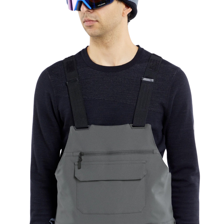 Volcom Volcom ROAN BIB OVERALL DARK GREY