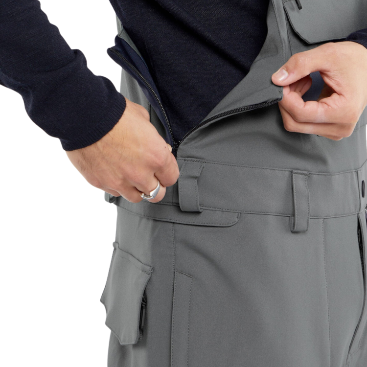 Volcom Volcom ROAN BIB OVERALL DARK GREY