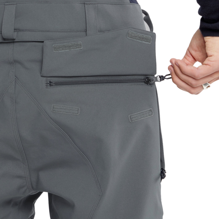 Volcom Volcom ROAN BIB OVERALL DARK GREY