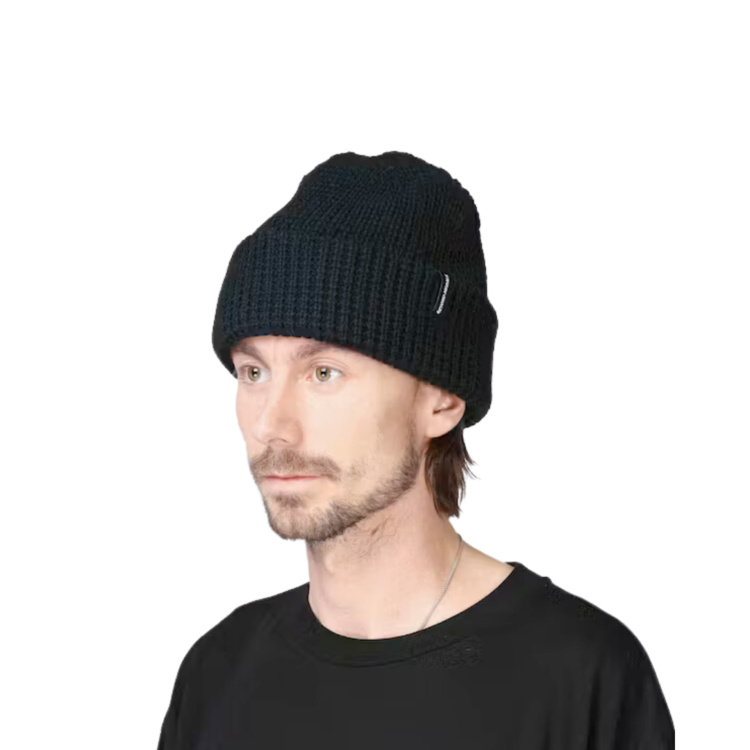 Beyond Medals BEYOND MEDALS WAFFLE BEANIE BLACK