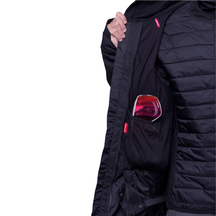 686 686 MENS SMARTY FORM JACKET BLACK