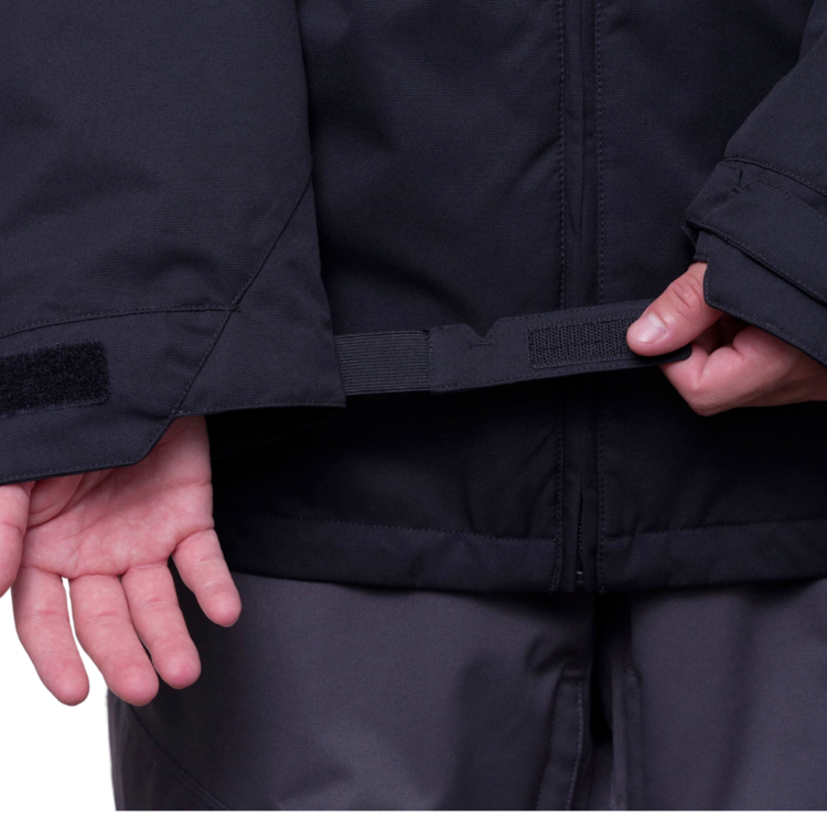 686 686 MENS SMARTY FORM JACKET BLACK