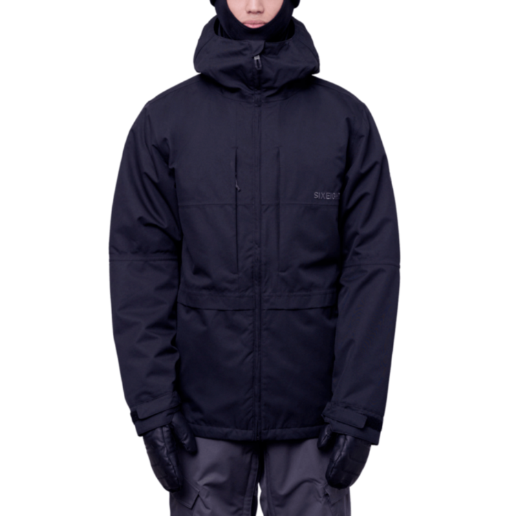 686 686 MENS SMARTY FORM JACKET BLACK