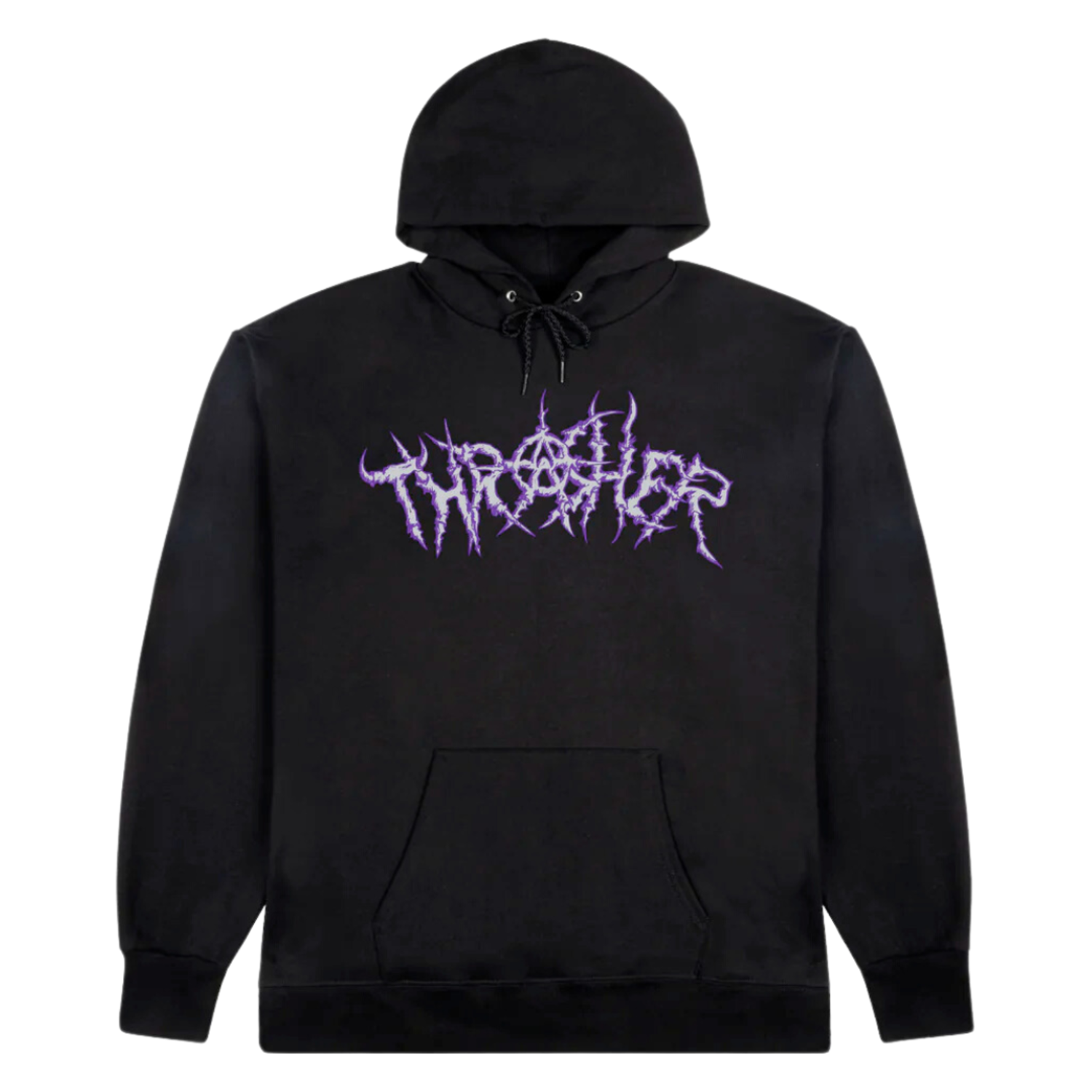 THRASHER THORNS HOODIE BLACK - Industry Skate & Snow