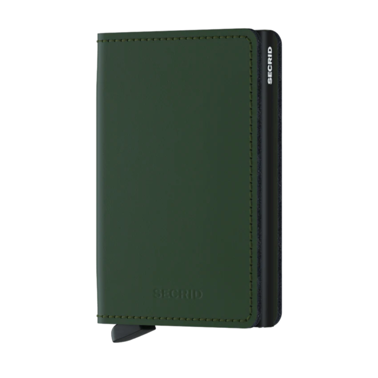 Secrid SECRID SLIMWALLET MATTE GREEN