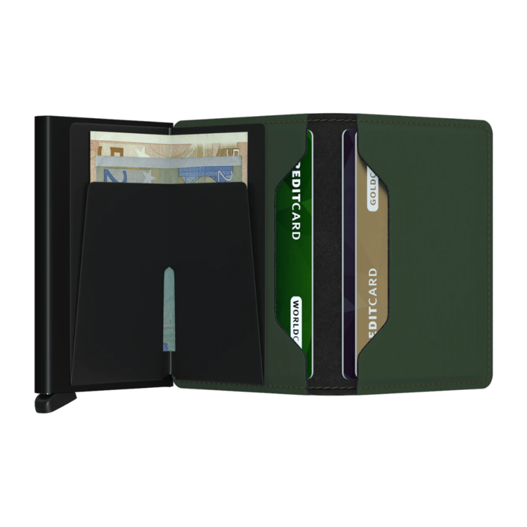 Secrid SECRID SLIMWALLET MATTE GREEN