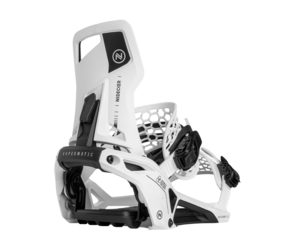 ATTACCHI SNOWBOARD NIDECKER SUPERMATIC 2024 WHITE