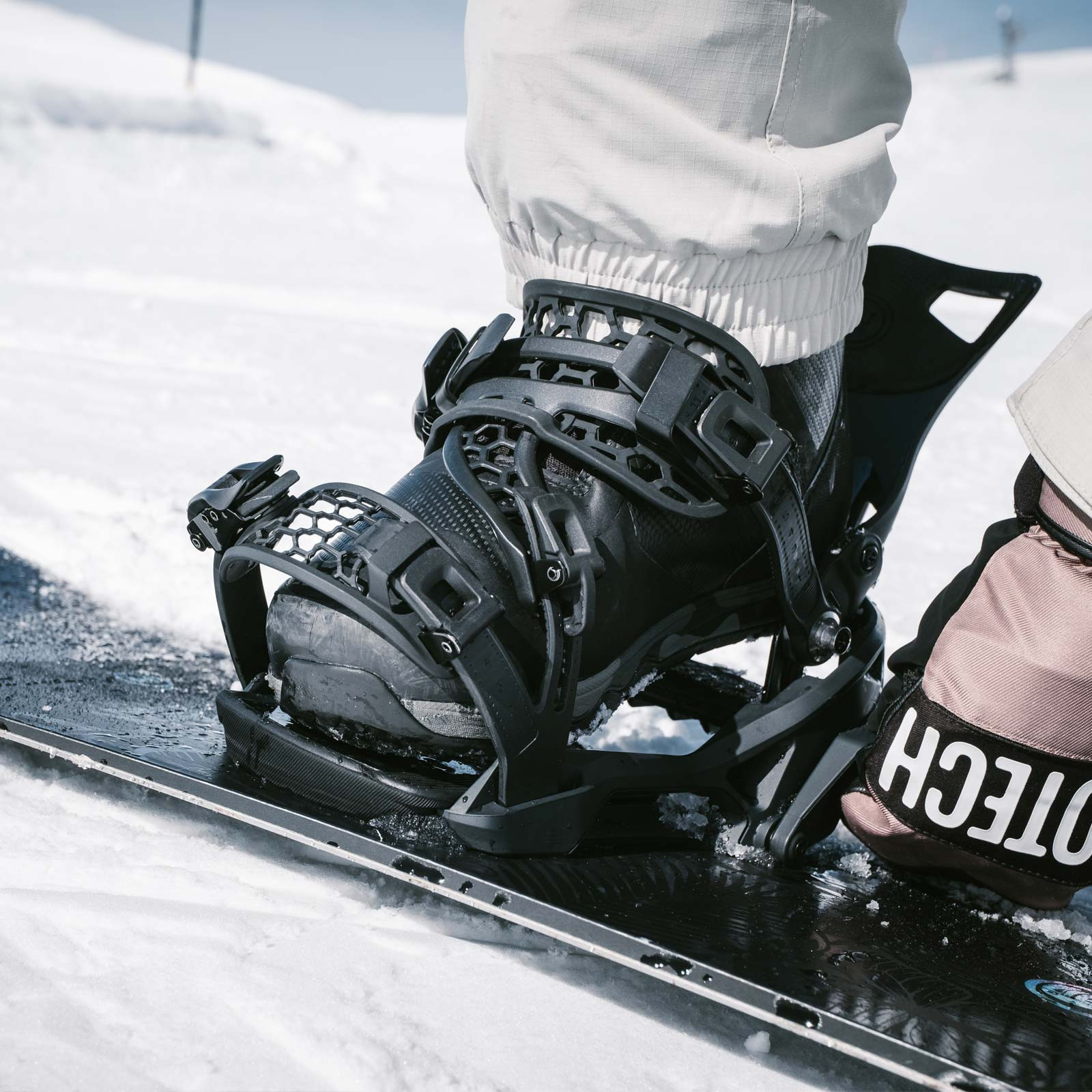 Nidecker Men's Supermatic Binding Black - Industry Skate & Snow