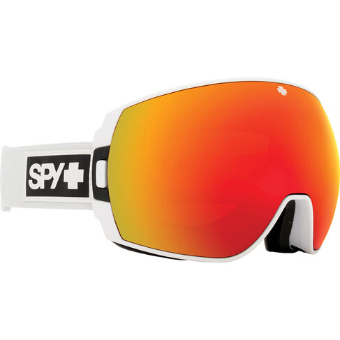 Spy Spy Legacy SE Matte White - Happy Bronze with Red Spectra Mirror + Happy LL Yellow with Green Spectra Mirror