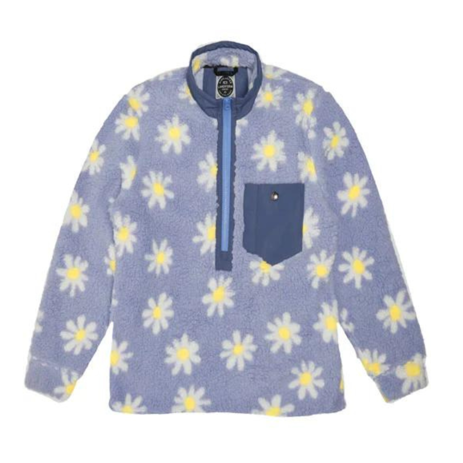 Airblaster Sherpa Half Zip Thistle Big Daisy Industry Skate Snow