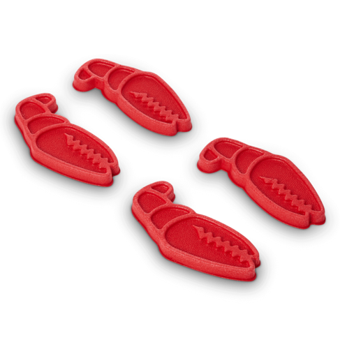 CRAB GRAB Crab Grab MINI CLAWS TRACTION RED