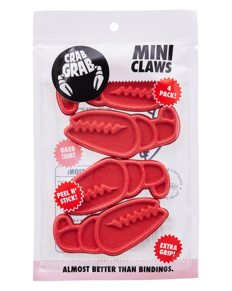 CRAB GRAB Crab Grab MINI CLAWS TRACTION RED