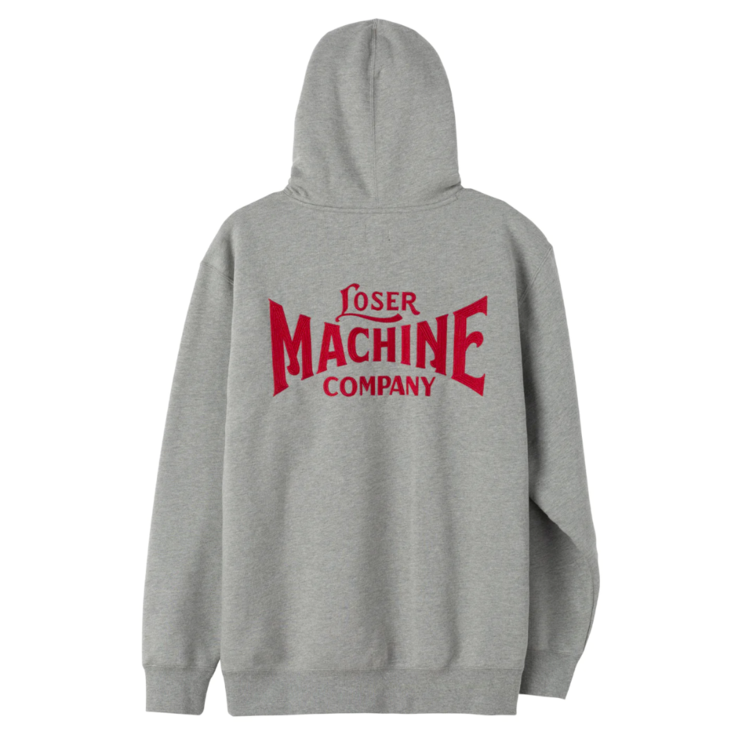 LOSER MACHINE Loser Machine NEW OG CUSTOM FLEECE HEATHER GREY