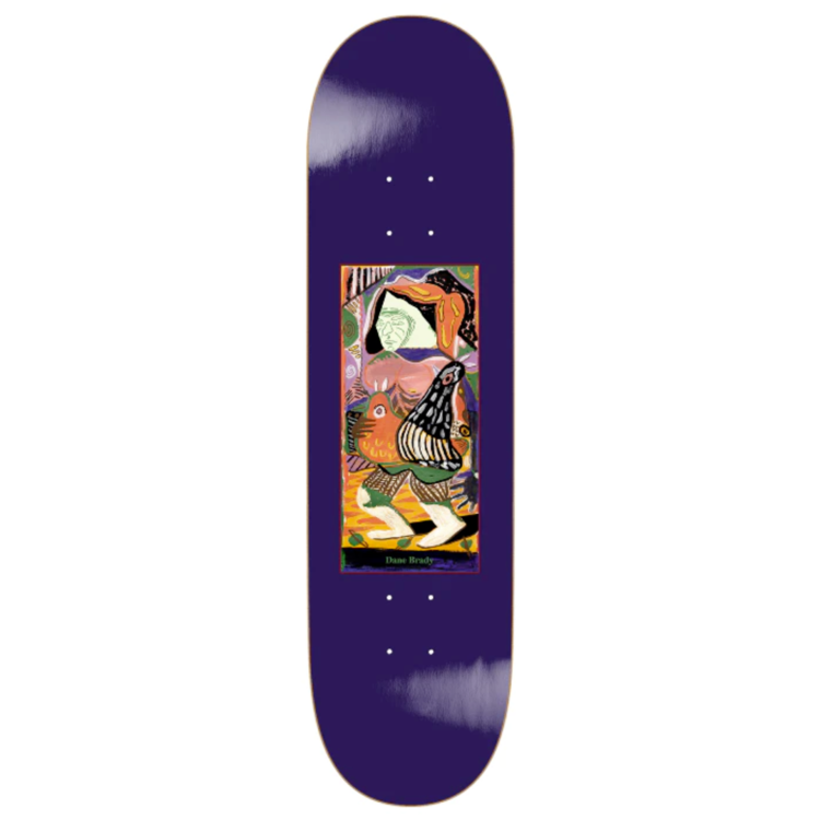 Polar POLAR DANE BRADY PIGEONS DECK PURPLE 8.25