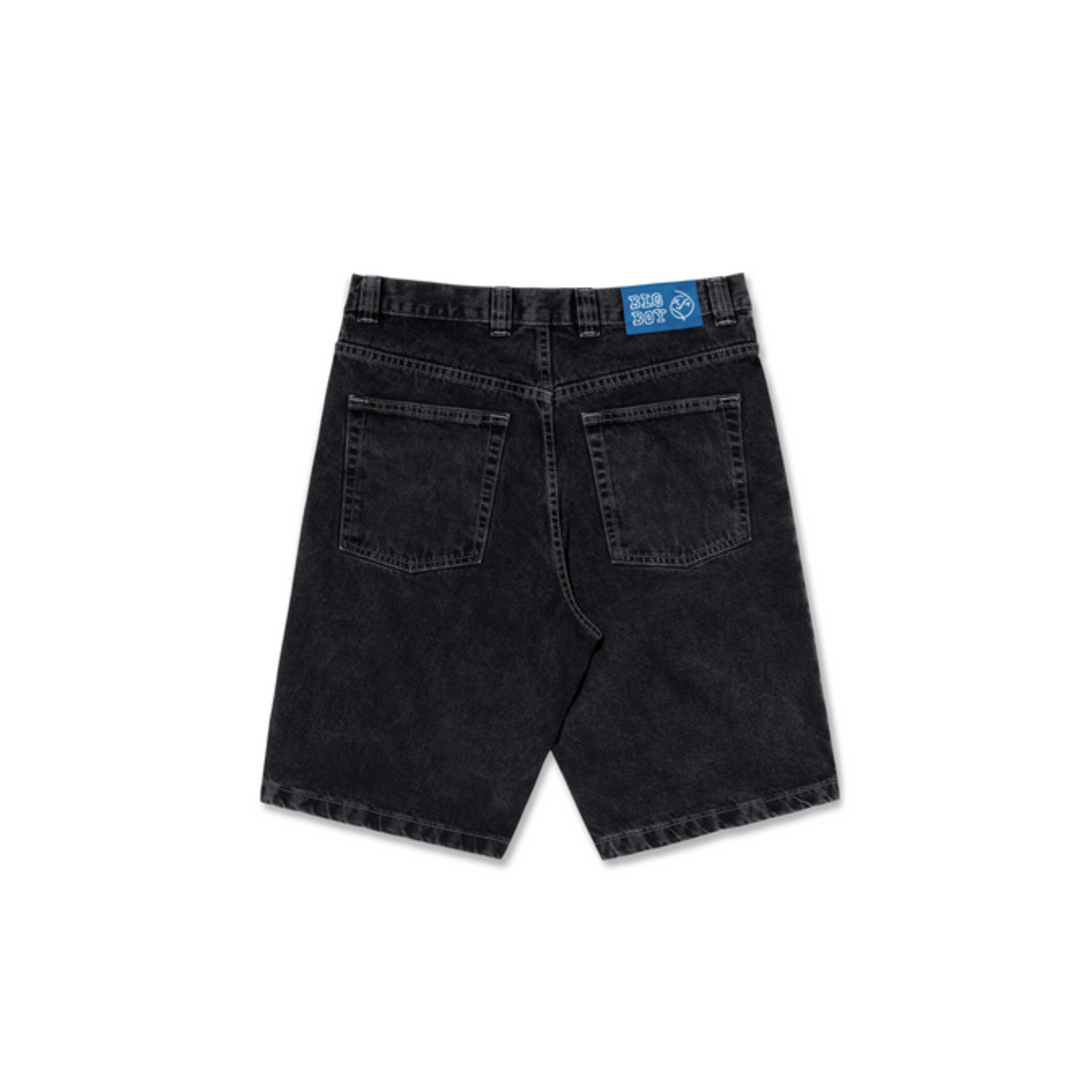 POLAR BIG BOY SHORTS SILVER BLACK - Industry Skate & Snow