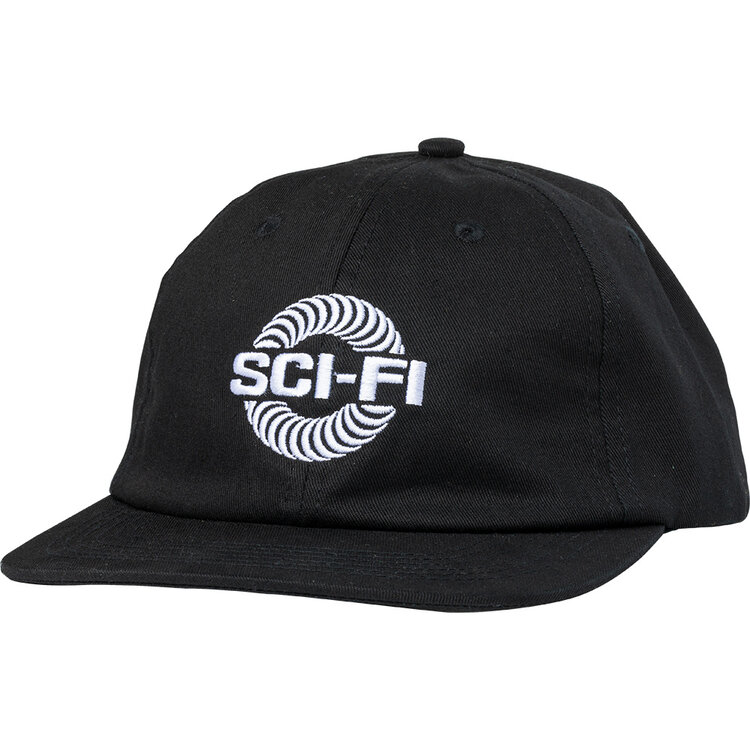Spitfire SPITFIRE X SCI-FI CLASSIC 6P SNAPBACK HAT (BLACK w/ WHITE EMB)