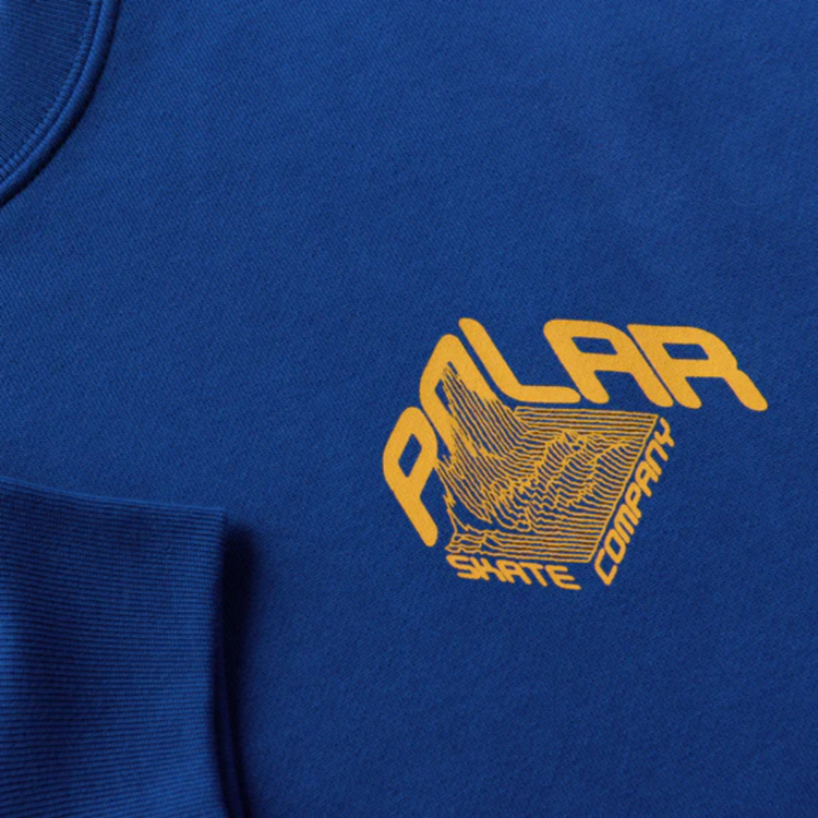 Polar POLAR DAVE CREWNECK GRAPH EGYPTIAN BLUE