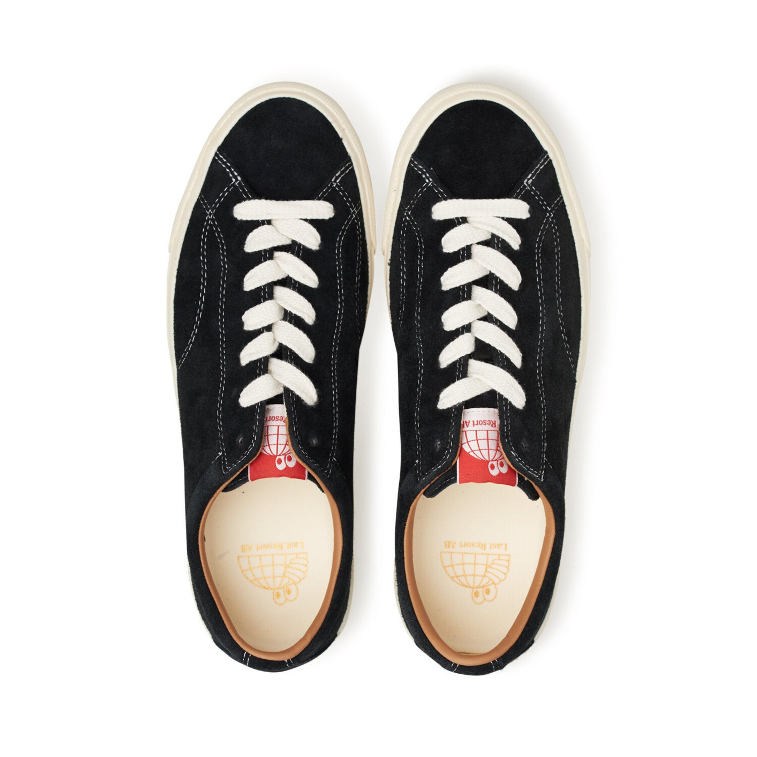 LAST RESORT VM003 LO SUEDE BLACK/WHITE - Industry Skate & Snow