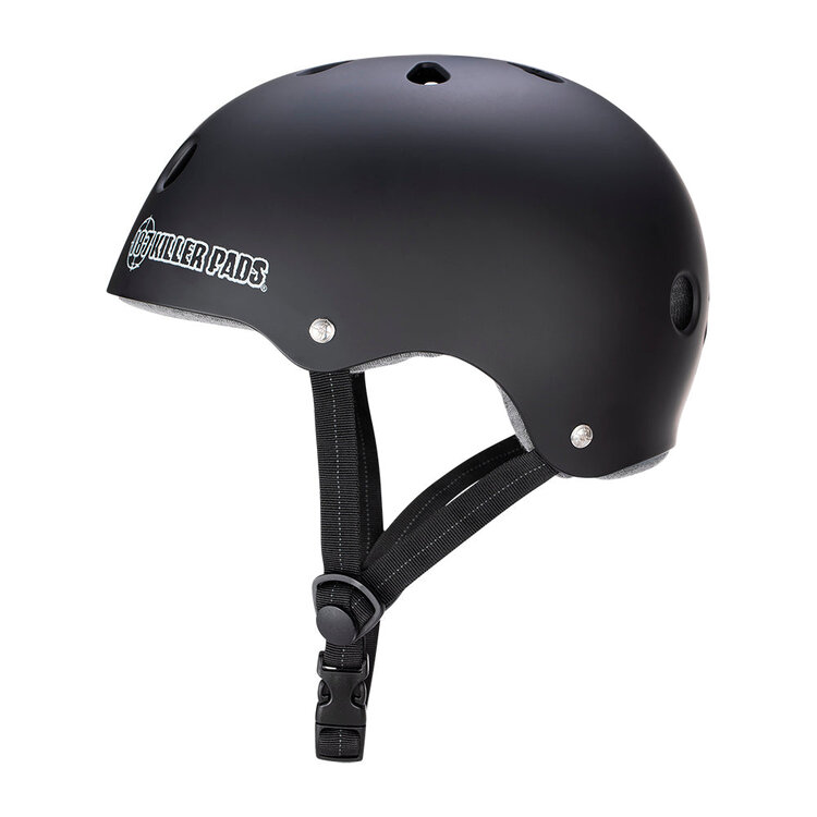 187 - PRO SKATE HELMET W/SWEATSAVER LINER MATTE BLACK