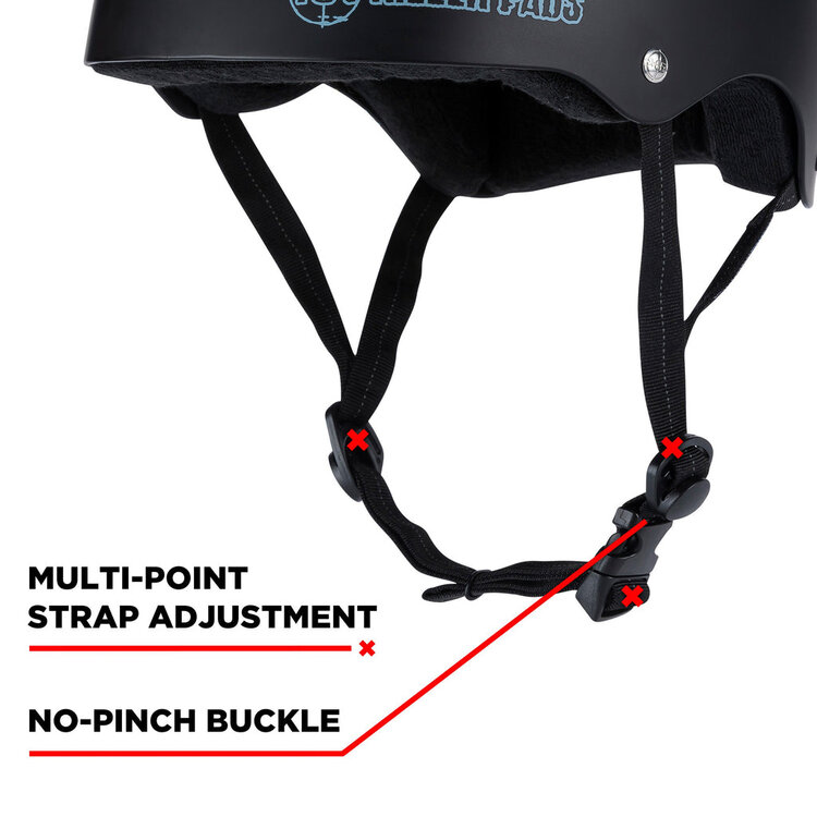 187 - LIZZIE HELMET W/SWEAT SAVER BLACK