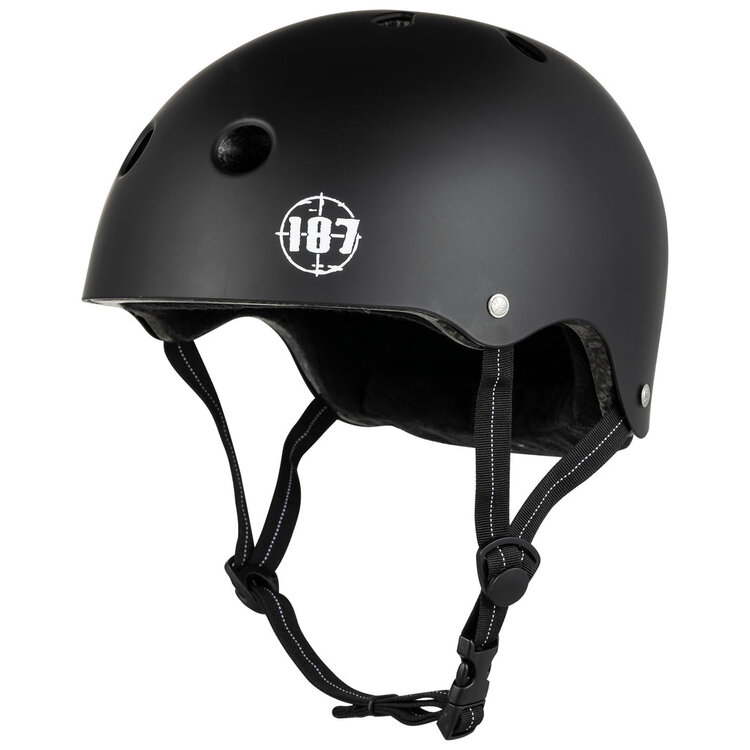 187 - LOW PRO HELMET CERTIFIED MATTE BLACK