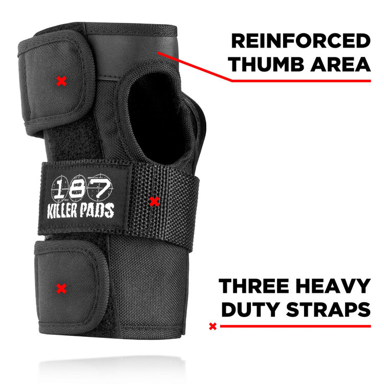 187 - WRIST GUARD BLACK