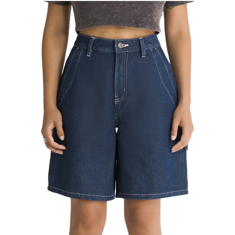 Vans Vans W GROUNDWORK LONG DENIM SHORT DARK DENIM