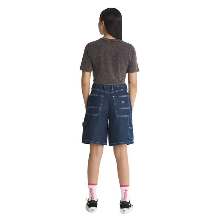 Vans Vans W GROUNDWORK LONG DENIM SHORT DARK DENIM