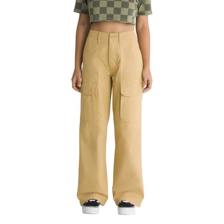 Vans Vans W ARROYO WIDE LEG CARGO PANT ANTELOPE