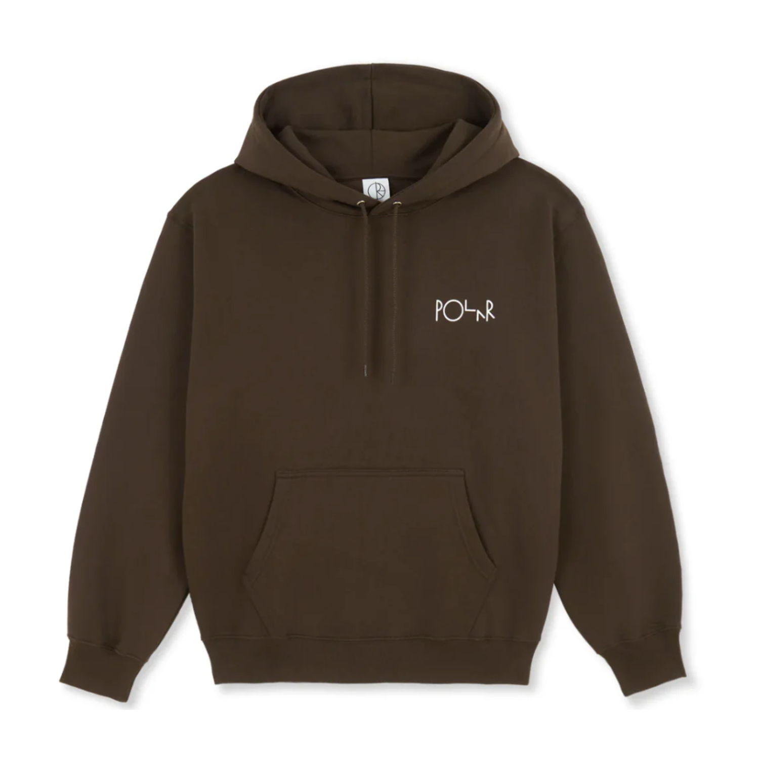 【POLAR SKATE CO】 STRETCH LOGO DAVE HOODIE [DARK WINE] Polar Skate Stretch Logo Dave HD Hoodie - burgundy (dark wine)