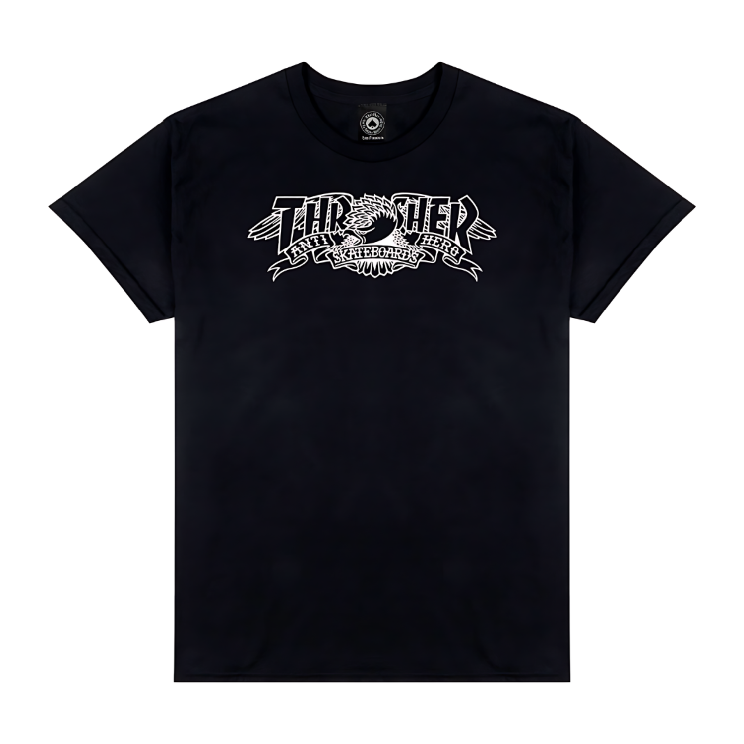 Black thrasher t shirt womens hotsell