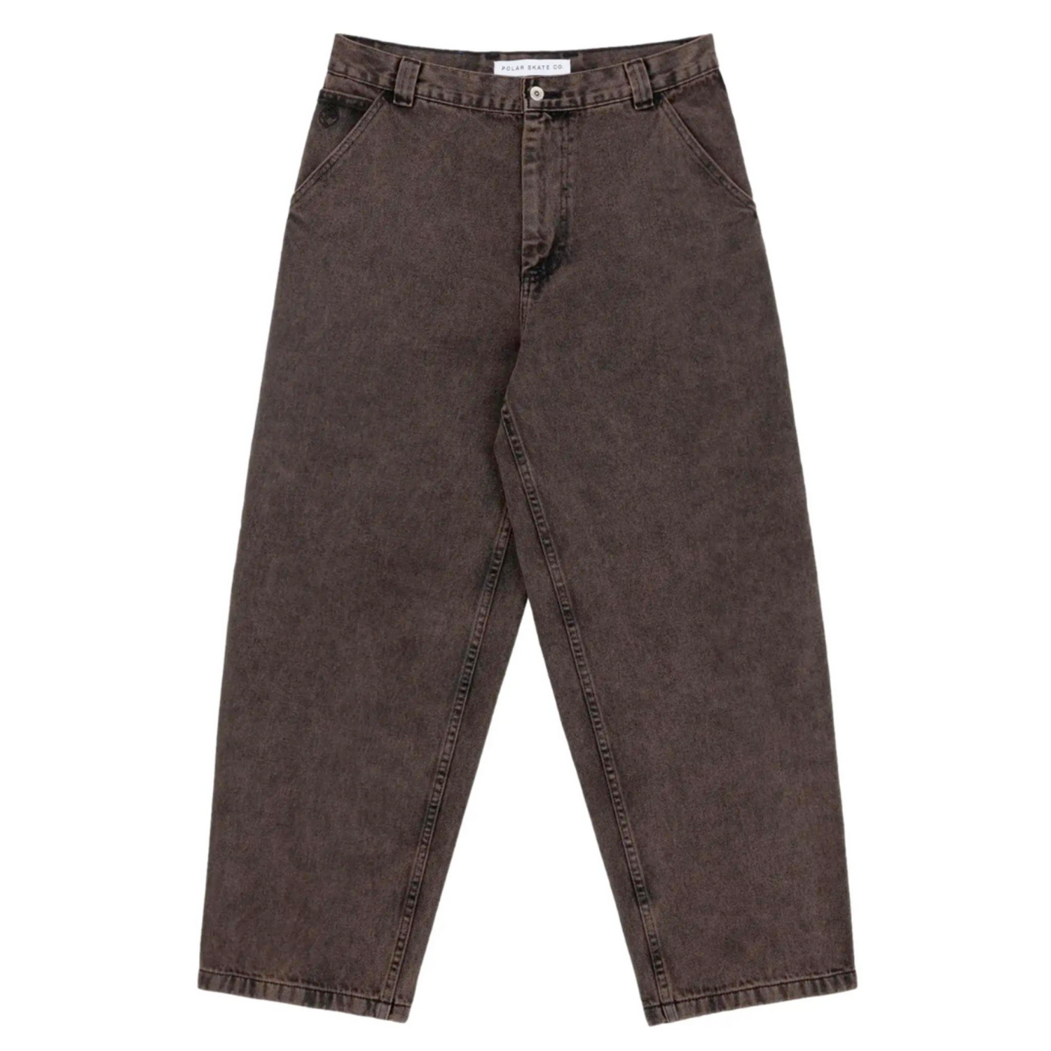 POLAR BIG BOY PANTS MUD BROWN - Industry Skate & Snow