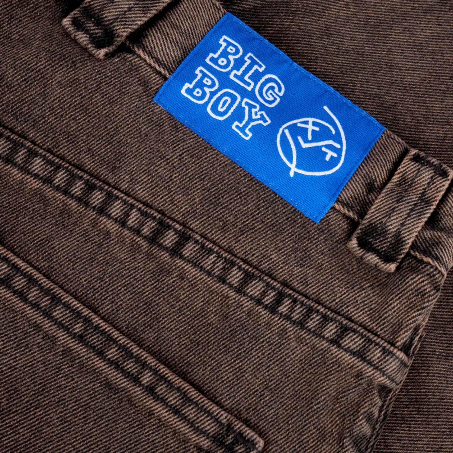 POLAR BIG BOY PANTS MUD BROWN - Industry Skate & Snow