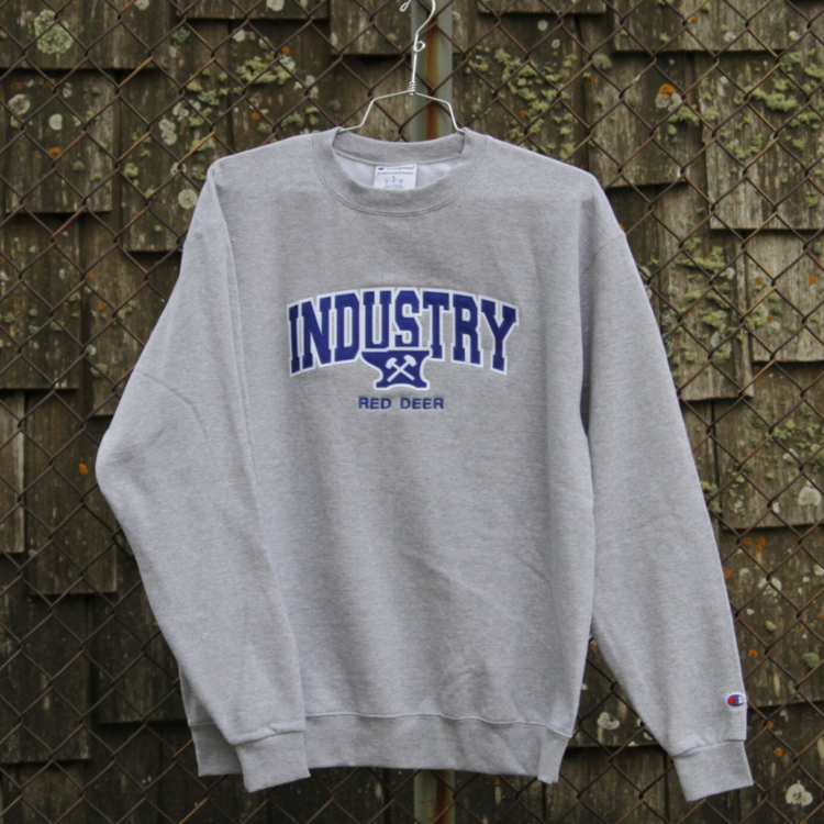 Industry INDUSTRY RED DEER COLLEGE CREW - GREY