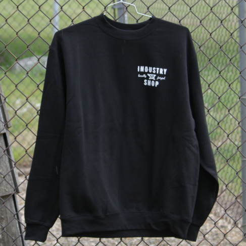 Industry INDUSTRY WESTERN CREW - BLACK