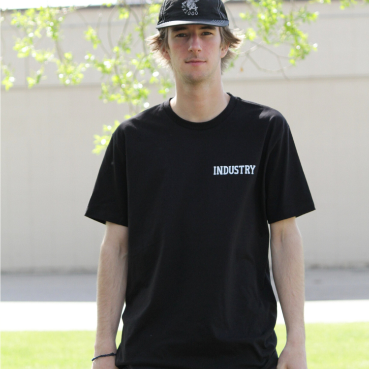 Industry INDUSTRY DOUBLE STANDARD T-SHIRT BLACK