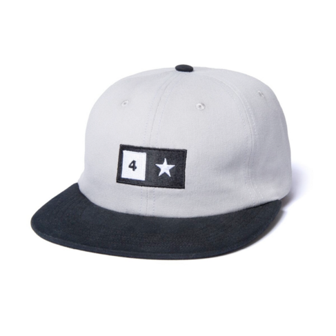 Lakai Lakai X FOURSTAR BAR LOGO POLO HAT GREY/BLACK
