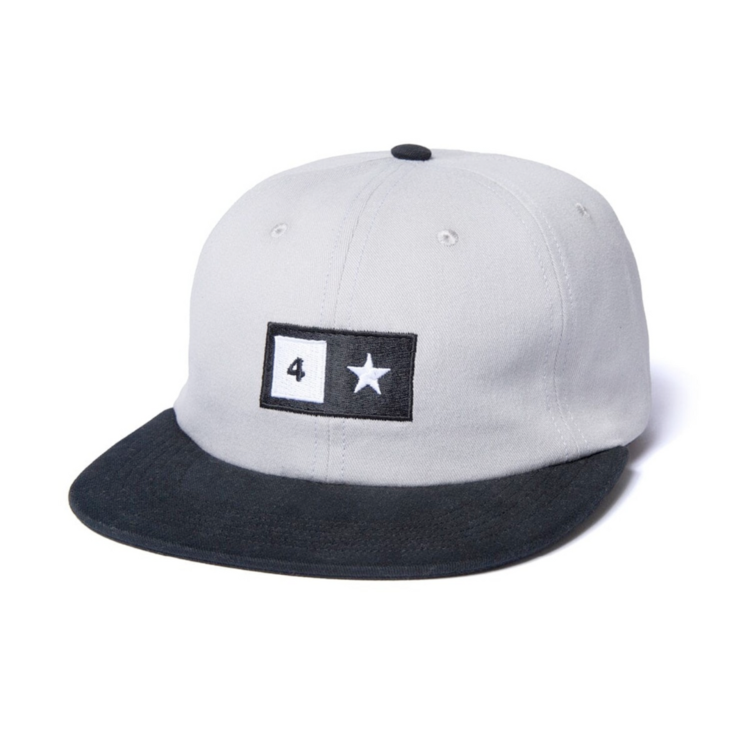 Lakai Lakai X FOURSTAR BAR LOGO POLO HAT GREY/BLACK