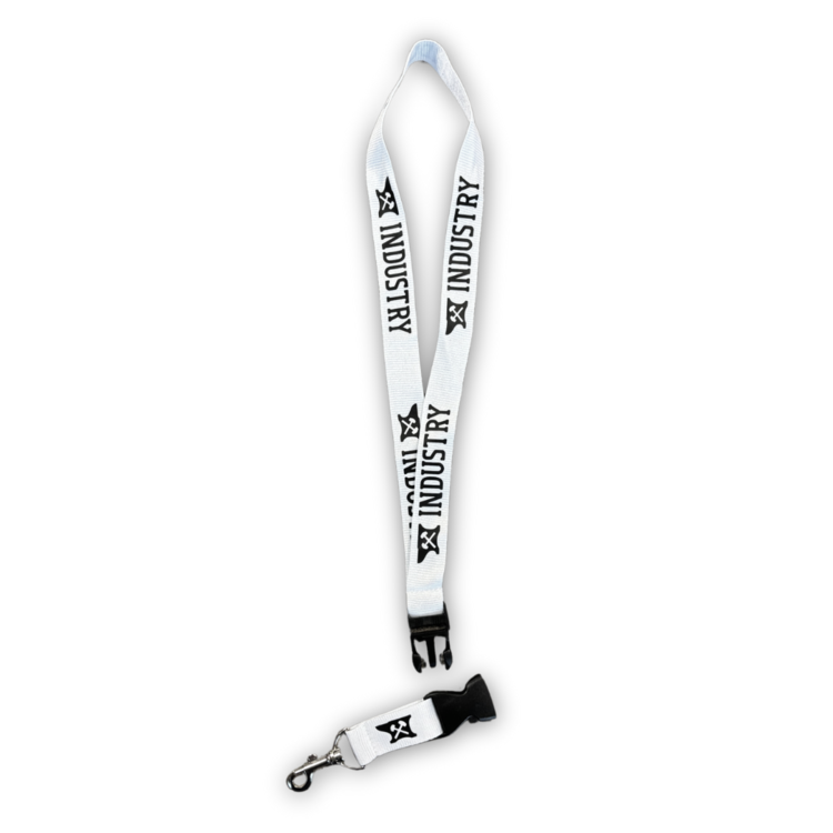 Industry INDUSTRY LANYARD - WHITE