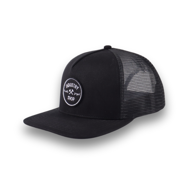 Industry INDUSTRY "SHOP" TRUCKER HAT BLACK