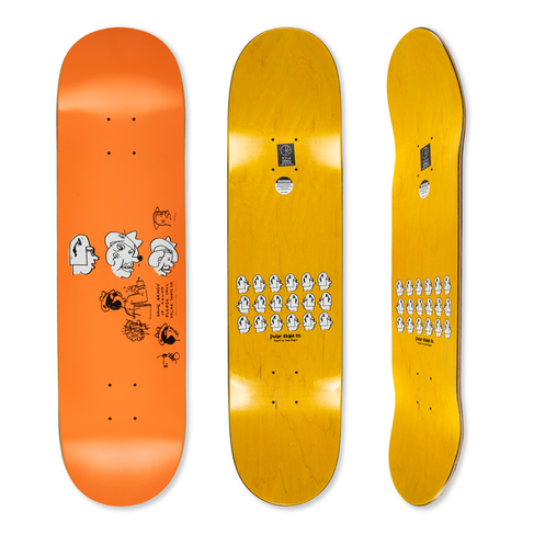 Polar POLAR DANE BRADY MIA ORANGE DECK 8.5