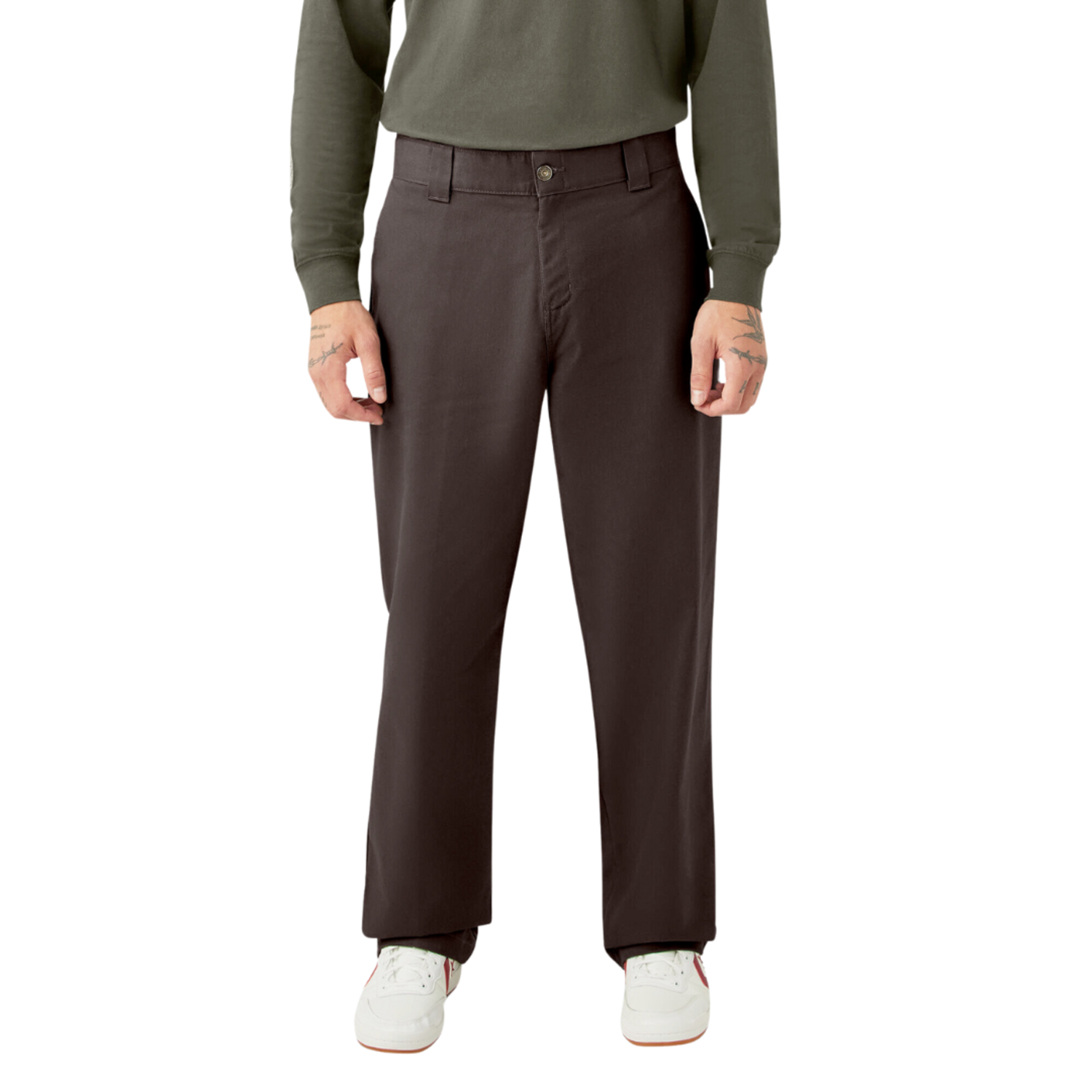 DICKIES JAMIE FOY - 826 WORK PANT DARK BROWN - Industry Skate & Snow