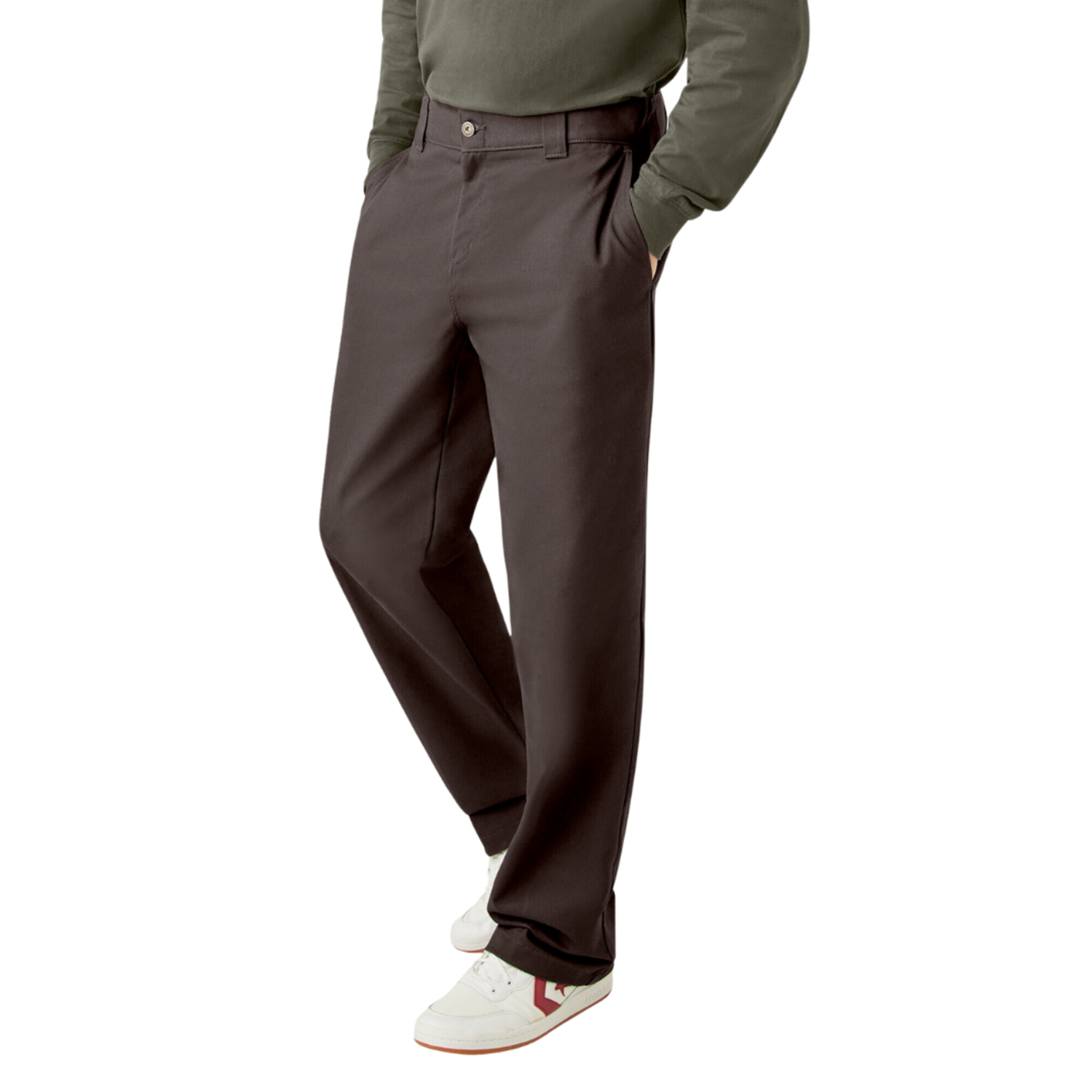 DICKIES JAMIE FOY - 826 WORK PANT DARK BROWN - Industry Skate & Snow