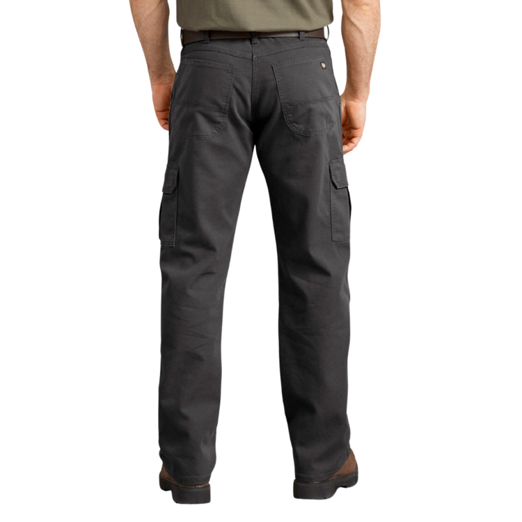 DICKIES DICKIES  MENS DUCK CARGO PANT STONEWASHED BLACK