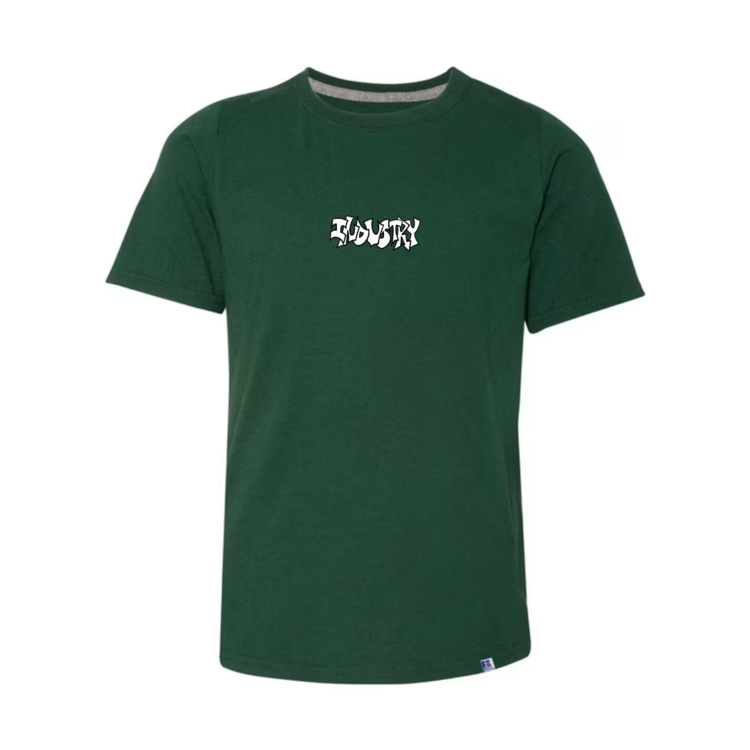 Industry INDUSTRY KIDS GRAFFITI DRI-POWER TEE GREEN