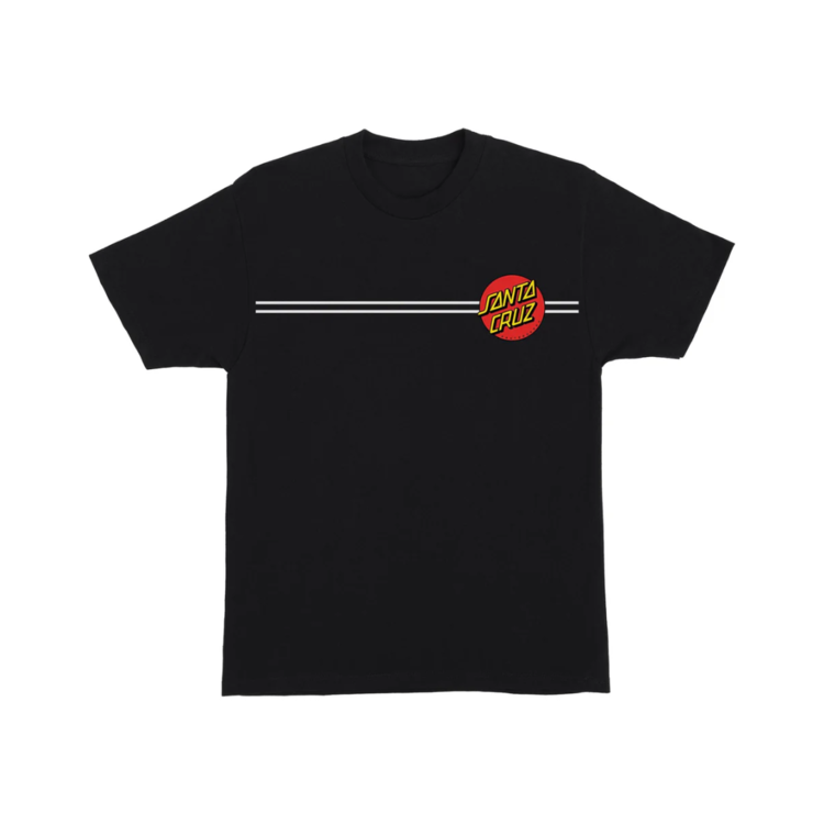 Santa Cruz SANTA CRUZ CLASSIC DOT T SHIRT BLACK